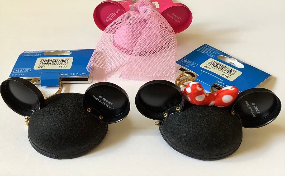 ディズニー　ファンキャップ　キーホルダー