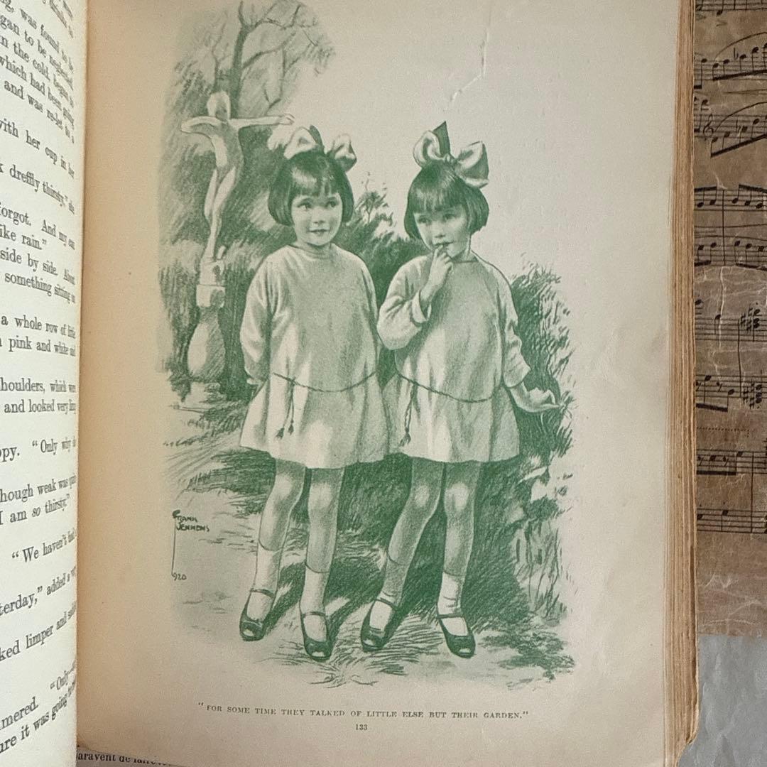 稀少アンティーク美しいヴィクトリアン絵本イギリス洋書　古書ジャンクジャーナル