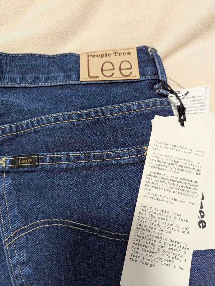 レア【People Tree × Lee】オーガニックコットンデニム