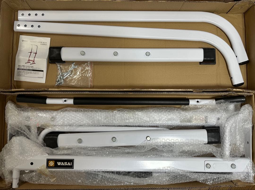 WASAI ワサイ　懸垂マシン　懸垂器具　BS30 ホワイト　ぶら下がり健康器