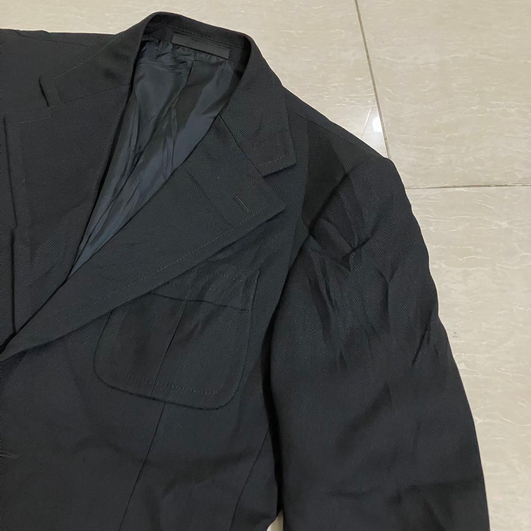 GUCCI グッチ　ジャケット　46R　モヘヤ・シルク混　スイス製