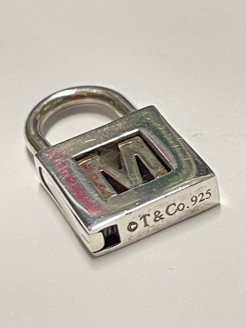 Tiffany & Co.ティファニー　イニシャル南京錠　パドロック　❤︎