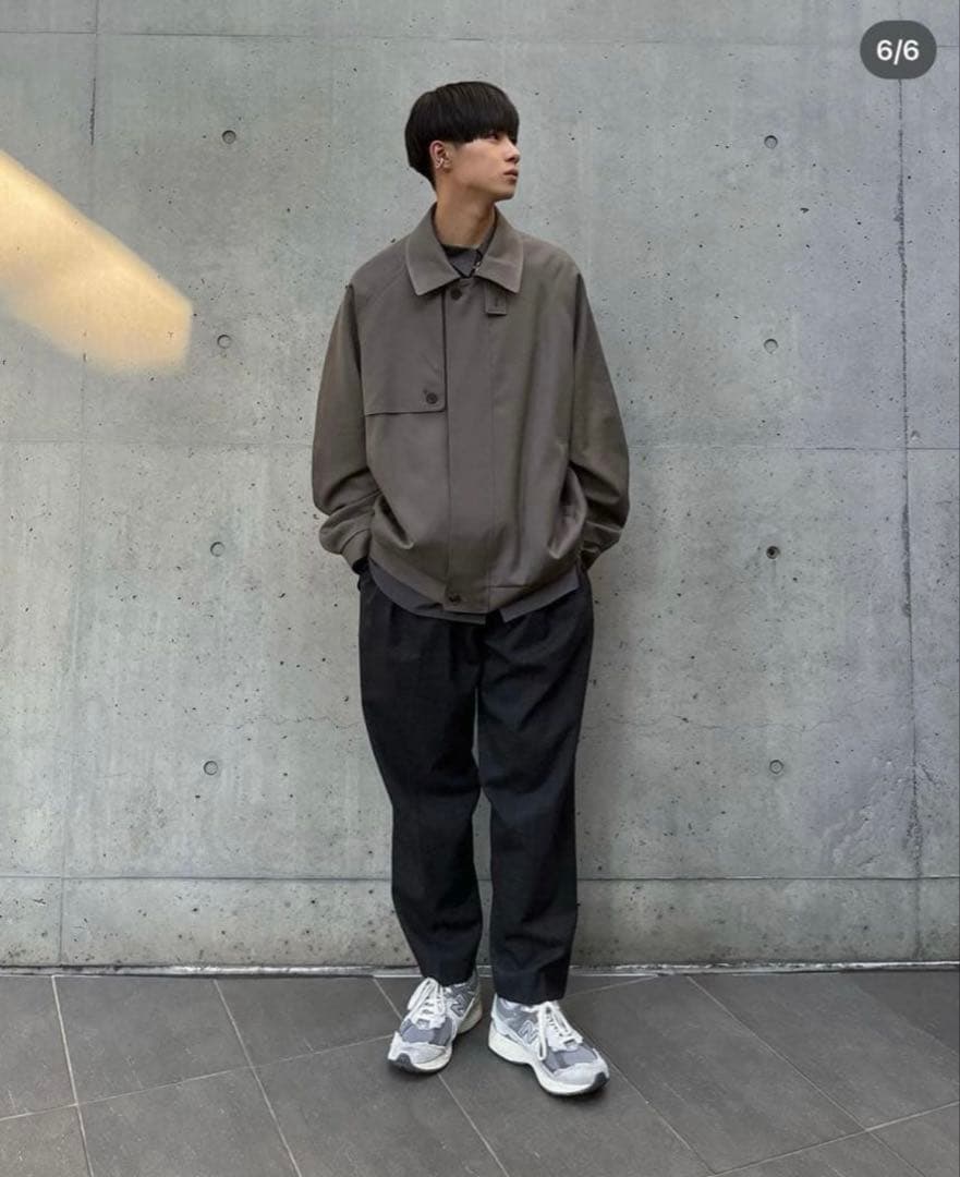 ジャケット・アウター Stein OVERSIZED HARRINGTON ZIP JACKET