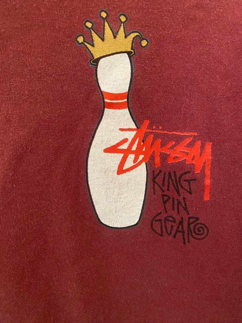 80s 90s stussy kingpin made in USA 黒タグ