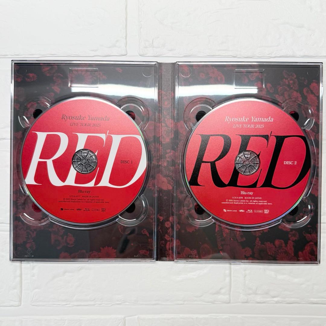 Ryosuke Yamada LIVE TOUR RED BluRay初回限定版
