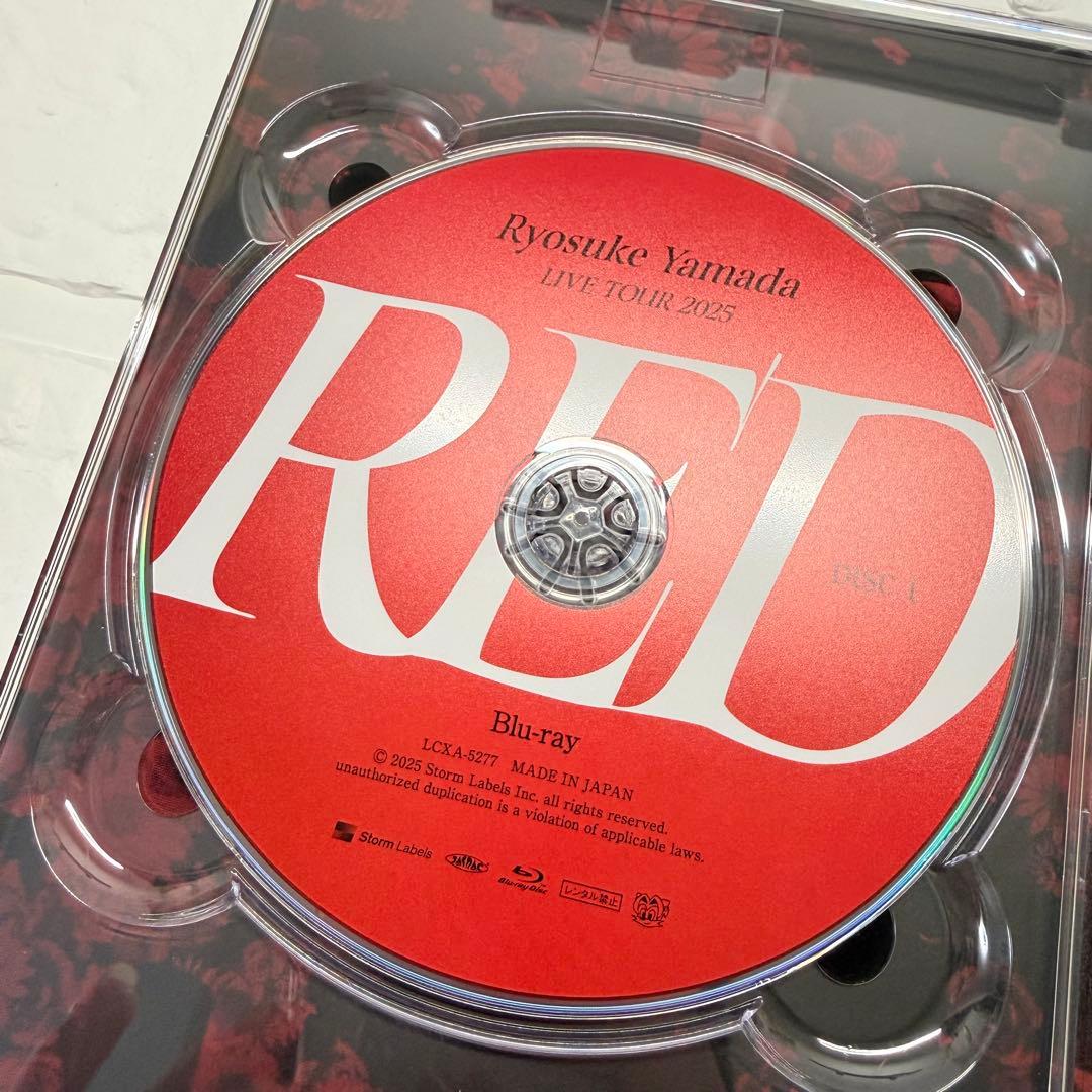 Ryosuke Yamada LIVE TOUR RED BluRay初回限定版