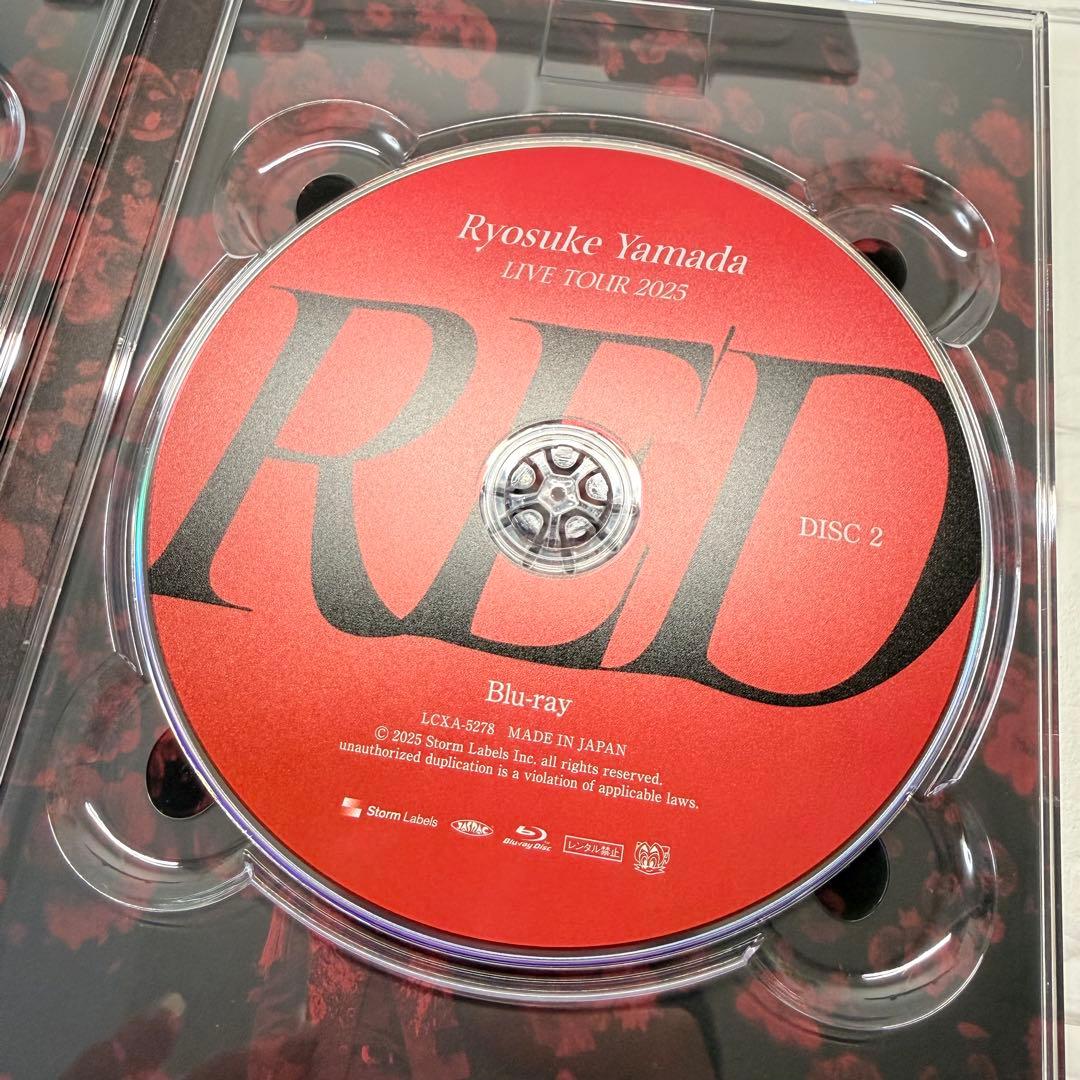 Ryosuke Yamada LIVE TOUR RED BluRay初回限定版