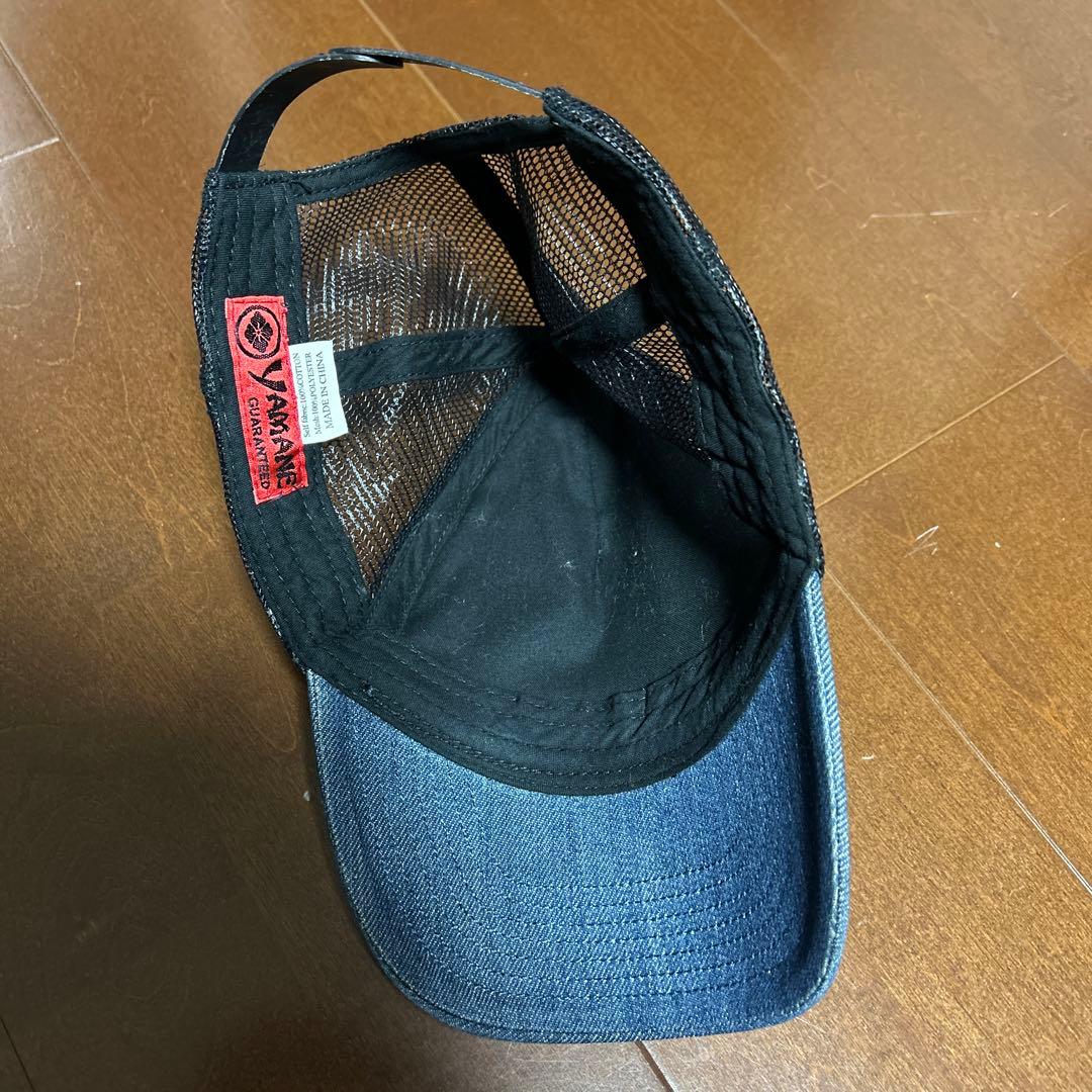evisu エヴィス 赤カモメッシュキャップ