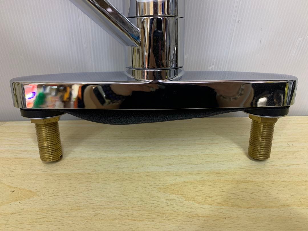 【未使用・保管品・現状品】TOTO 台所用シングルレバー 混合水栓