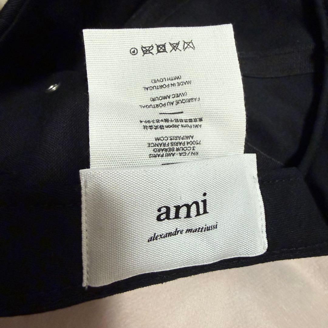 AMI PARIS ベースボールキャップ ブラック