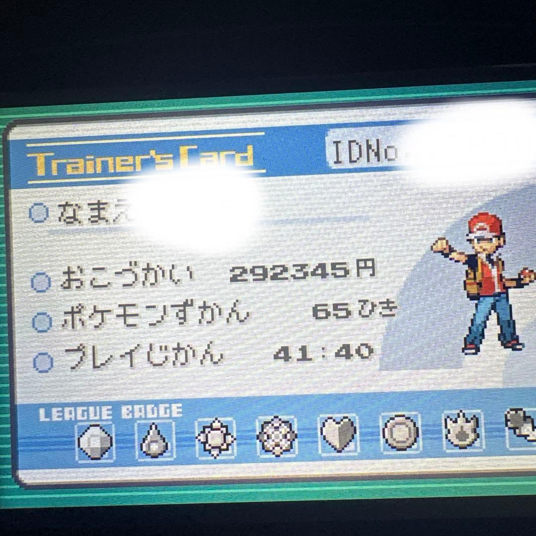 ポケットモンスター　リーフグリーン　GBA しんぴのチケット　オーロラチケット