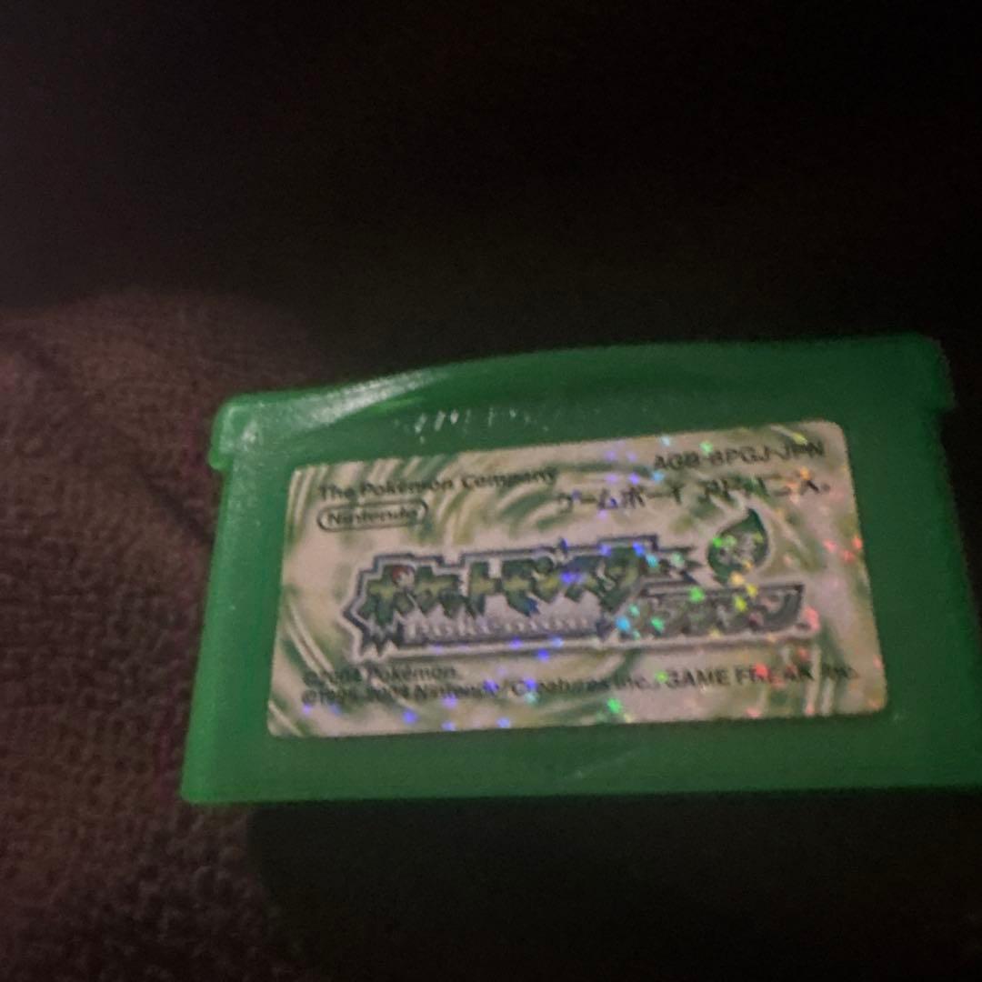 ポケットモンスター　リーフグリーン　GBA しんぴのチケット　オーロラチケット