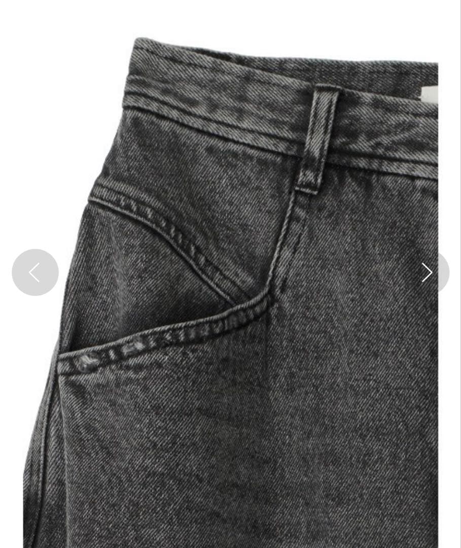 パンツ AMERI HEART PATCH DAMAGE DENIM PANTS
