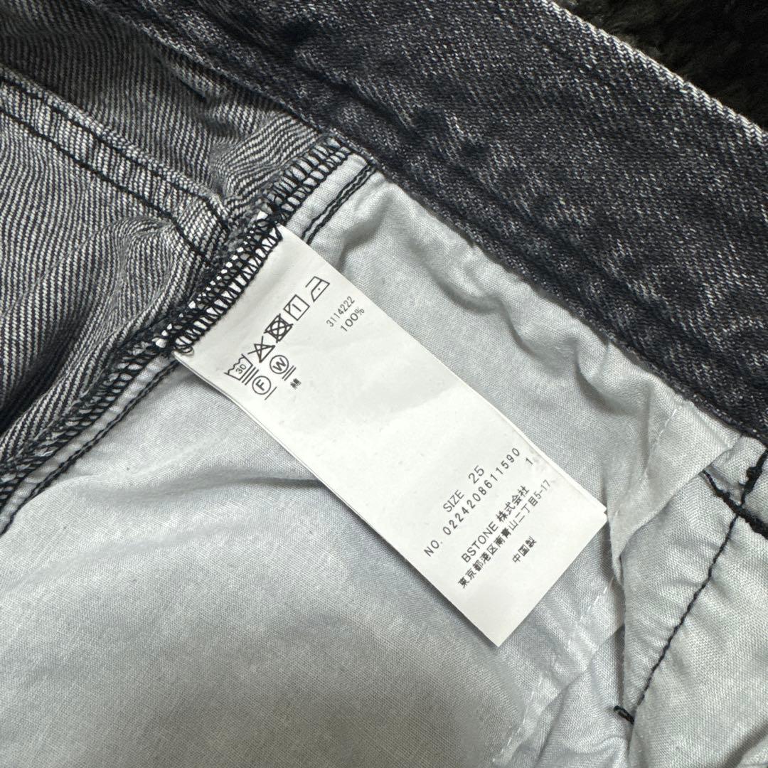 パンツ AMERI HEART PATCH DAMAGE DENIM PANTS