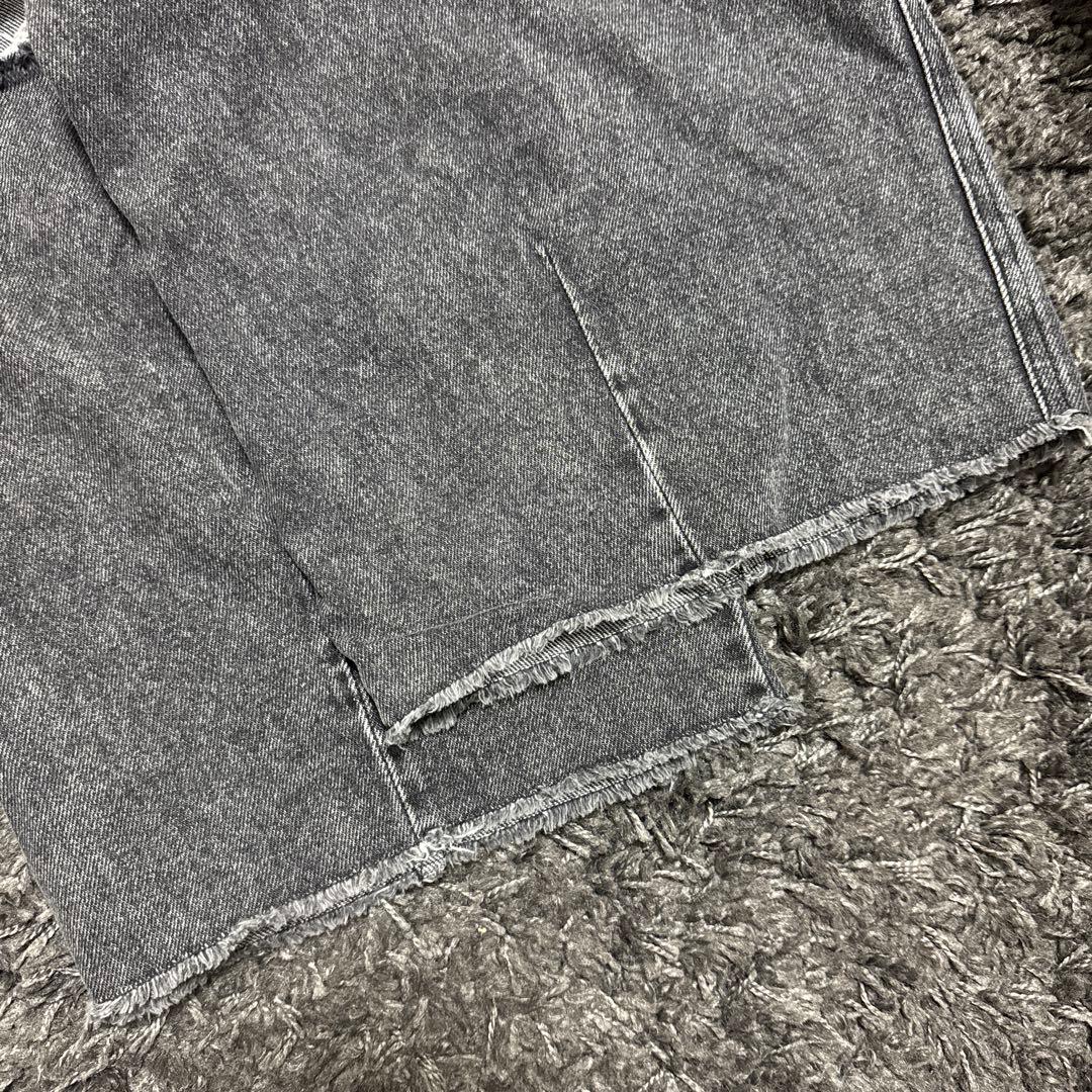 パンツ AMERI HEART PATCH DAMAGE DENIM PANTS