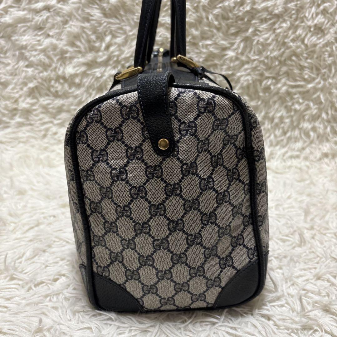 GUCCI オールドグッチ GG PVC ボストンバッグ 大容量