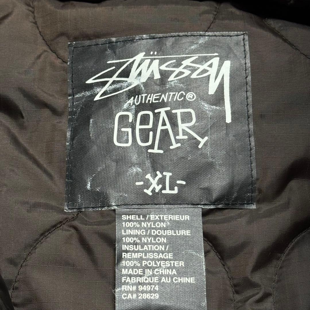 old stussy ネイティブ柄　アクティブジャケット　XL ブラウン