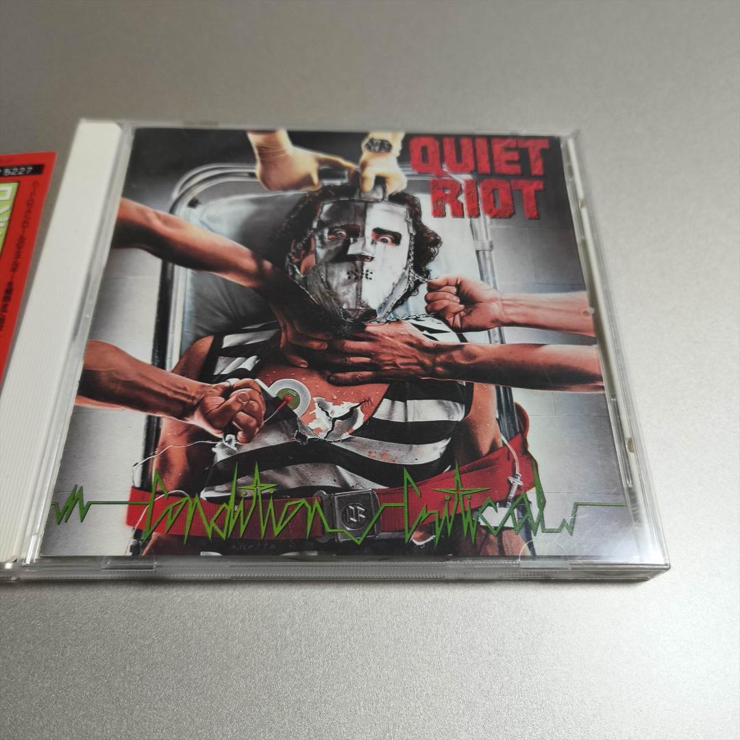 国内盤 帯付き CD Quiet Riot コンディション・クリティカル