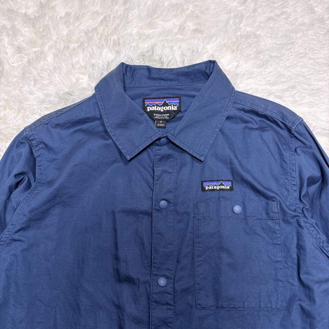 Patagonia オールウェア ヘンプ コーチズジャケット ネイビー S