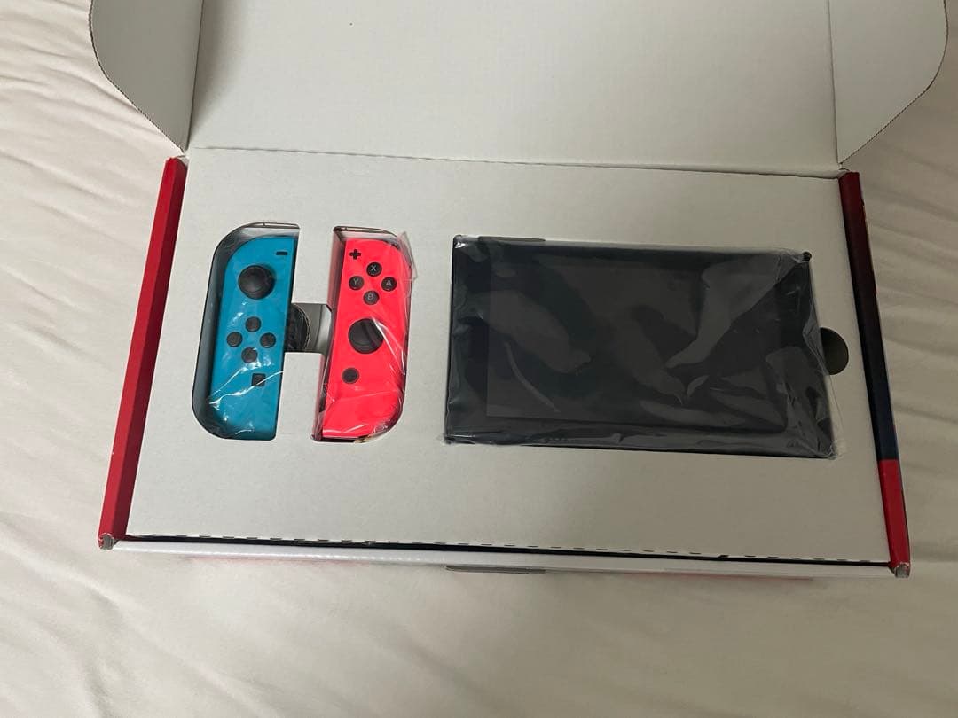 Nintendo Switch 本体 ネオンブルー/ネオンレッド + ゲーム2本
