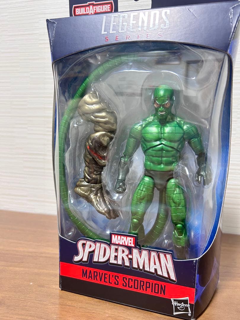 ポテト様用 マーベルレジェンド　スコーピオン　モルテンマンビルドパーツ