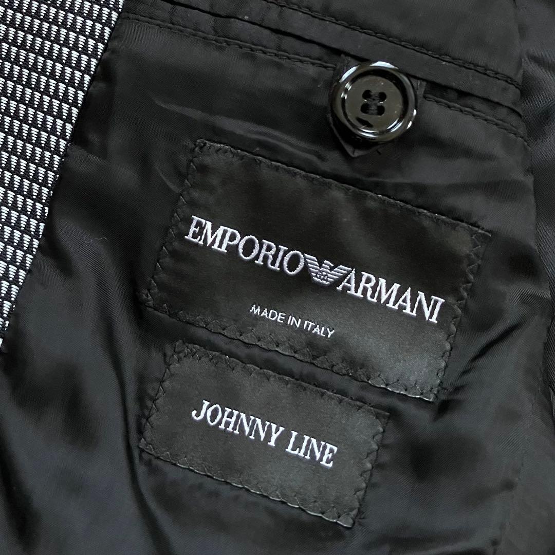 ✨極美品✨アルマーニARMANI テーラード ギンガムチェック イタリア製 44
