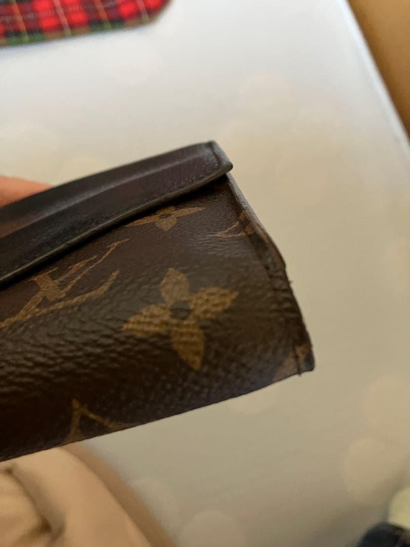 美品！！Louis Vuitton 三つ折り財布 モノグラム、付属品付き
