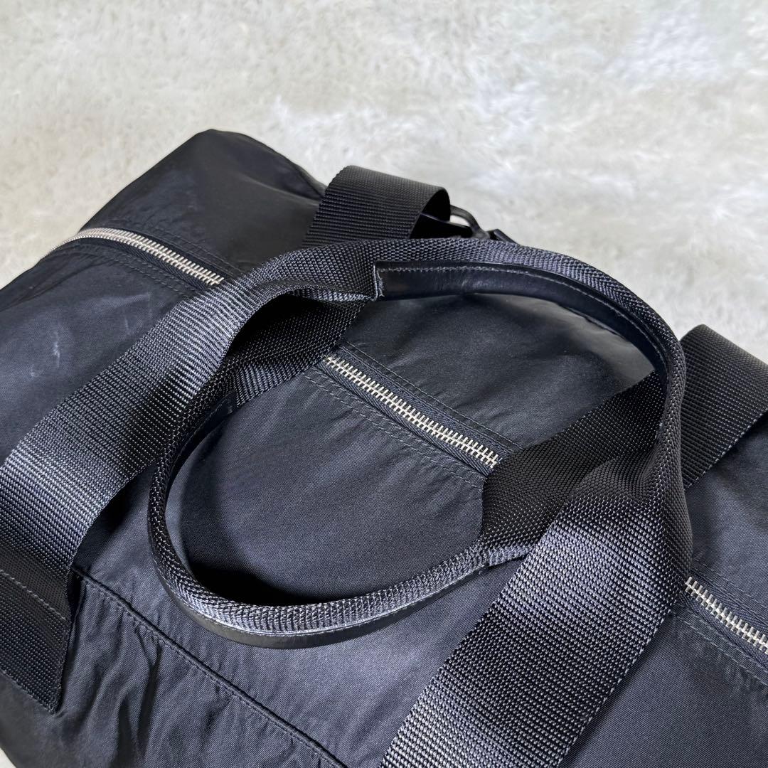 PRADAプラダ 三角ロゴ ミニボストン ハンドバッグ トラベルバッグ 黒