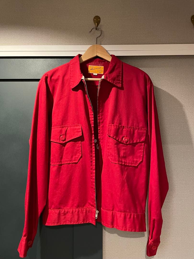 60s ほぼデッド 42 Long Chain stitch Work JKT