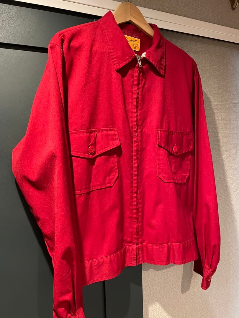 60s ほぼデッド 42 Long Chain stitch Work JKT