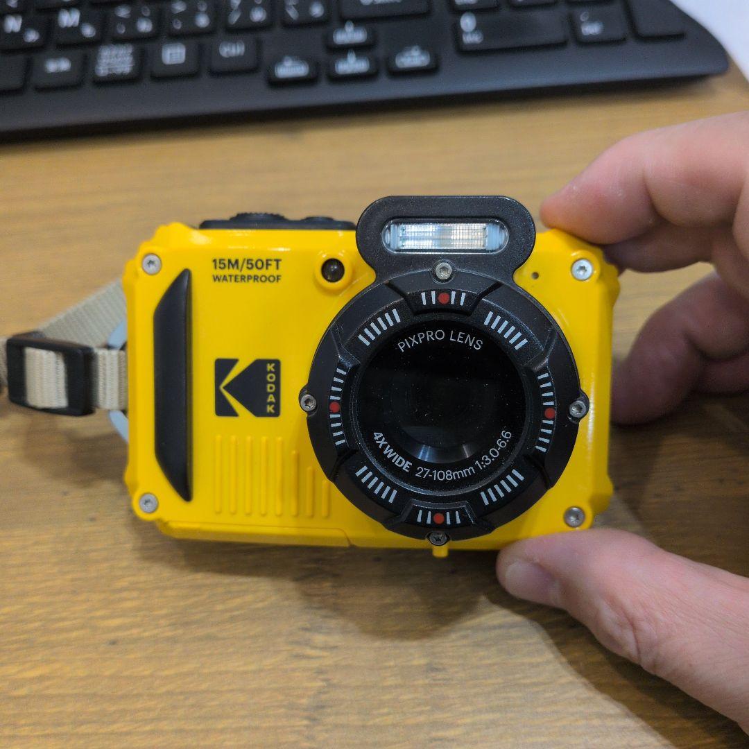 ジャンク品Kodak PIXPRO WPZ2 防水カメラ　電源は入ります撮影不可