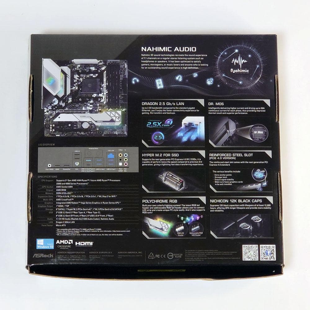 B550M STEEL LEGEND 新品未開封