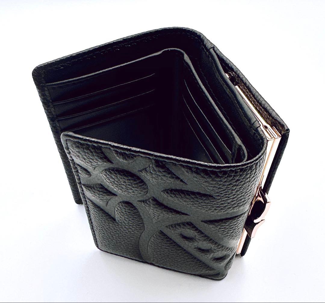 【♡新品♡】Vivienne Westwood 三つ折り財布 ブラック/黒 人気