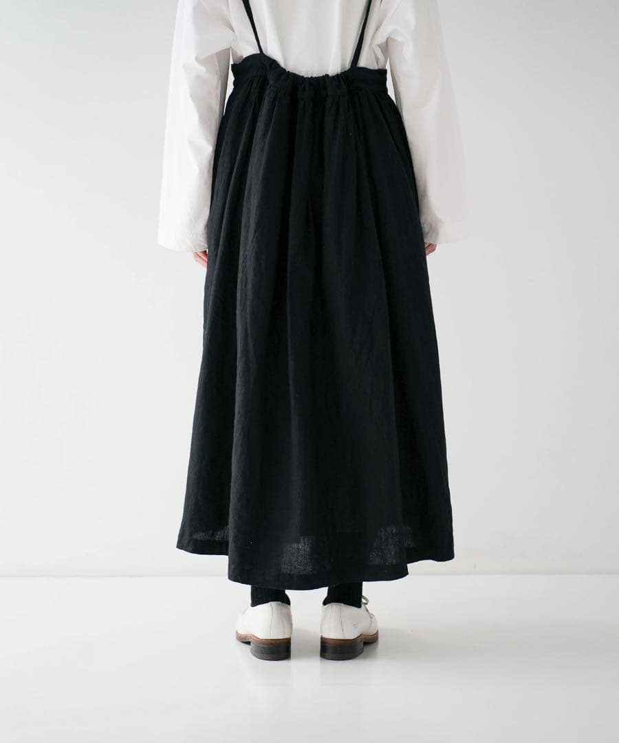 nest robe リネンフレアブレーシススカート