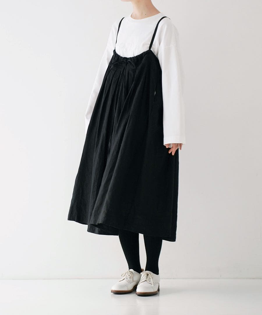 nest robe リネンフレアブレーシススカート