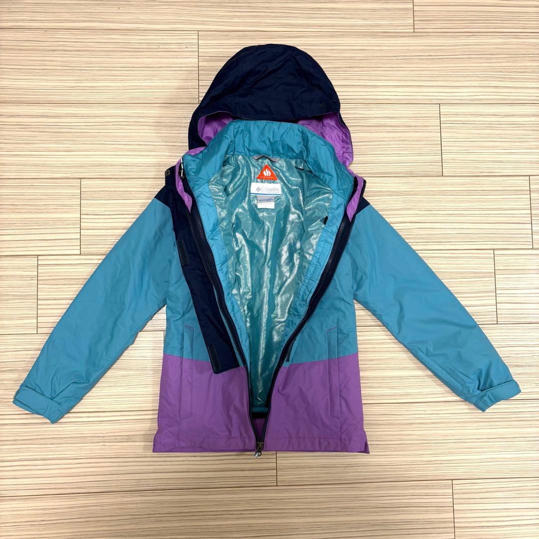 【美品】Columbia コロンビア　オムニヒート　ナイロンジャケット　スキー