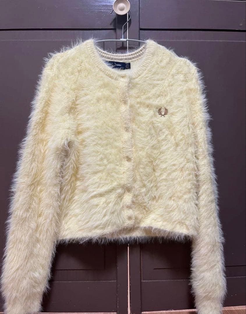 FRED PERRY シャギーカーディガン レイビームス