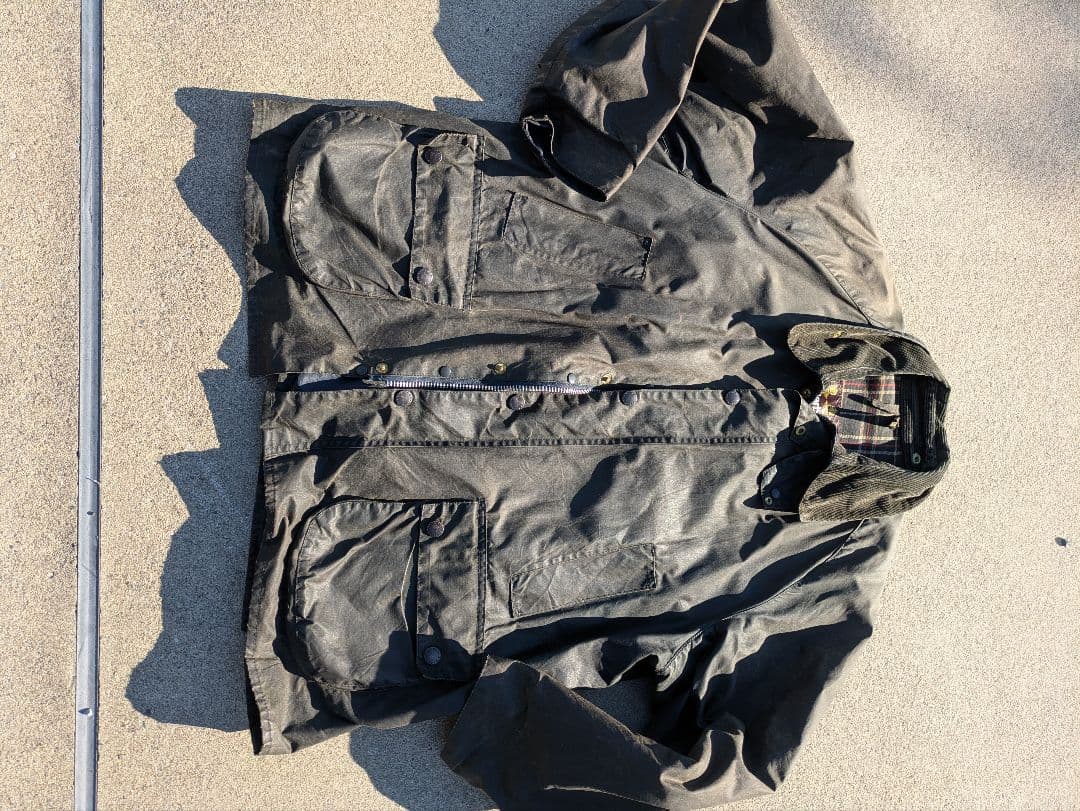 ビンテージBarbour BEDALE バブワー ビデイル オイルドジャケット