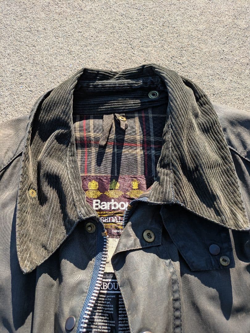 ビンテージBarbour BEDALE バブワー ビデイル オイルドジャケット