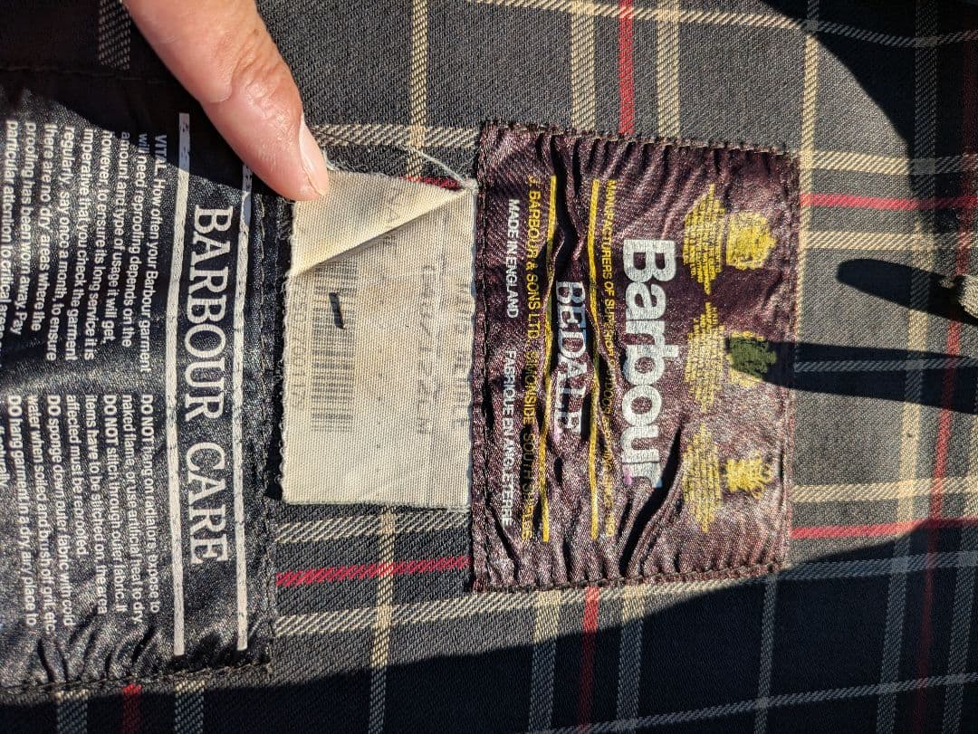 ビンテージBarbour BEDALE バブワー ビデイル オイルドジャケット