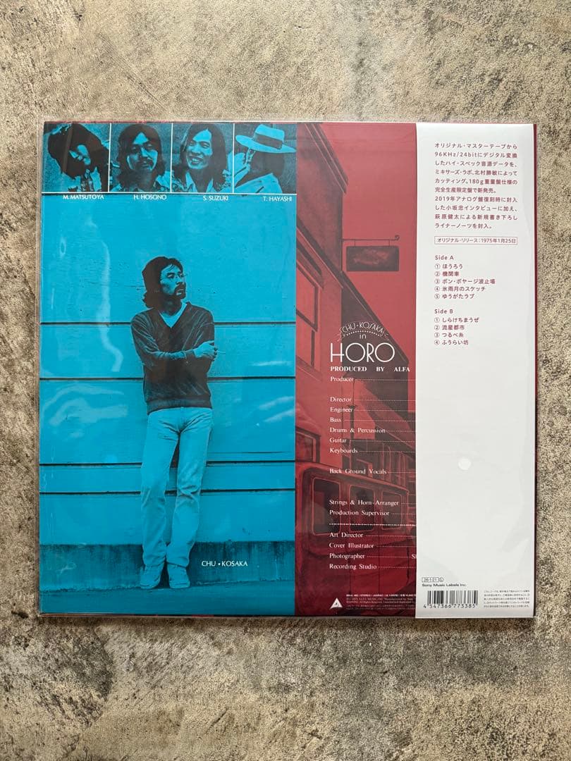 新品未使用 小坂忠 \"ほうろう\" LP重量盤