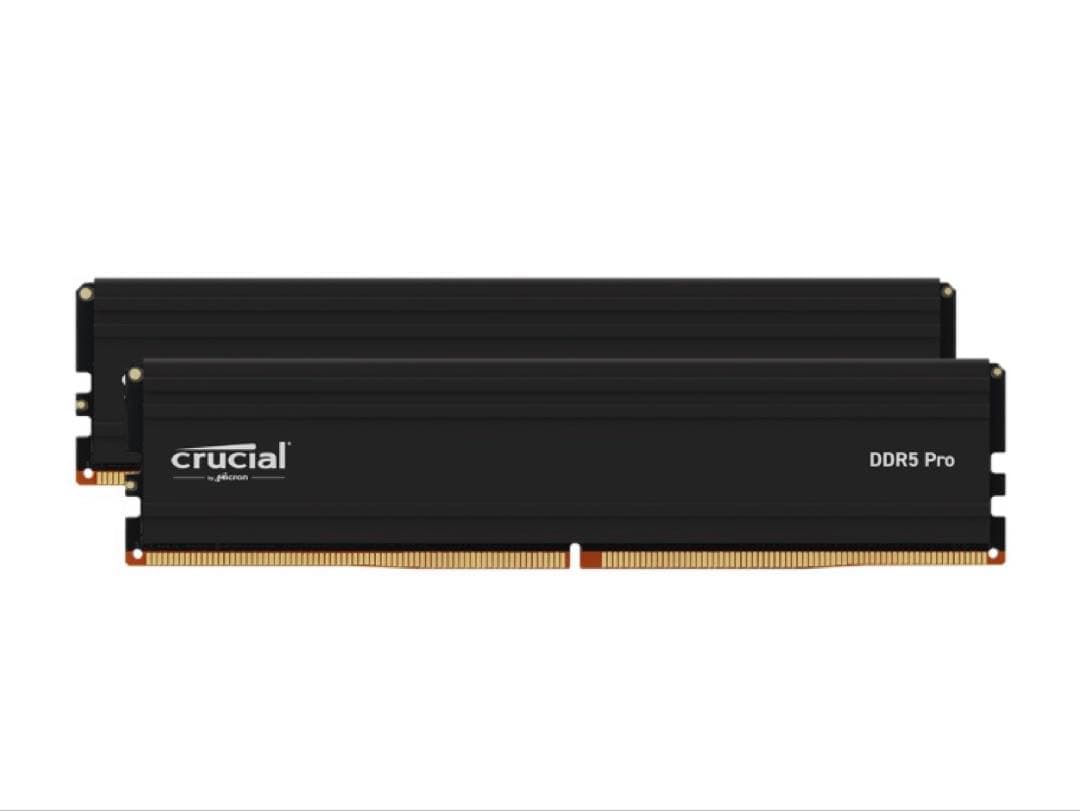 【新品】crucial DDR5 Pro 64GB（32GB×2）
