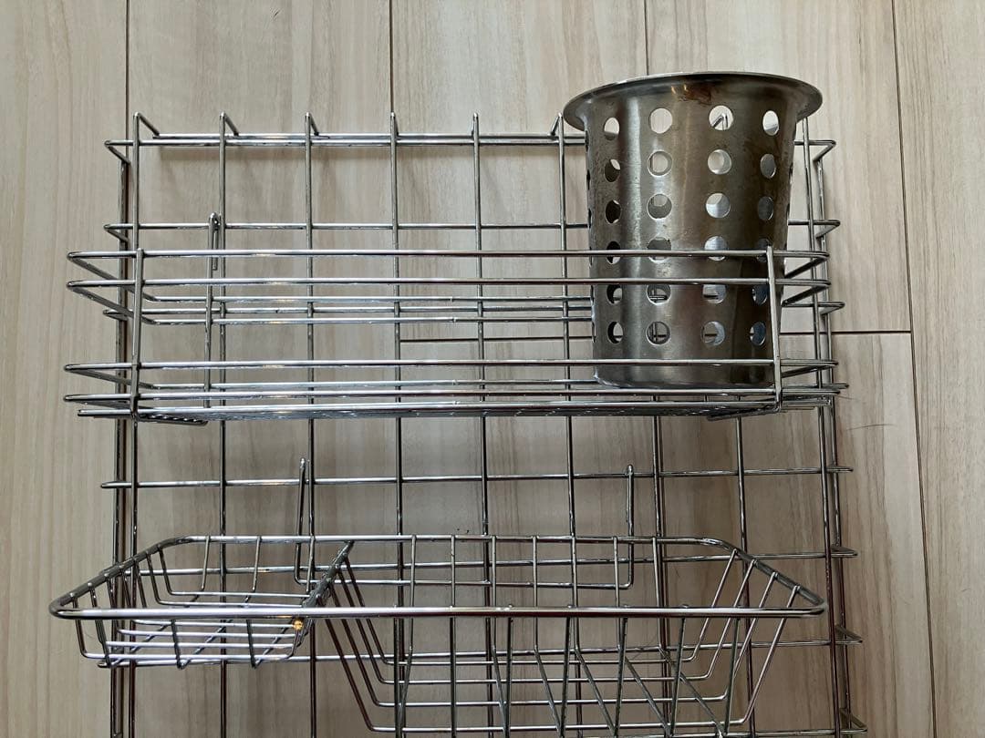 THE CONRAN SHOPコンランショップキッチン収納スチールメッシュパネル