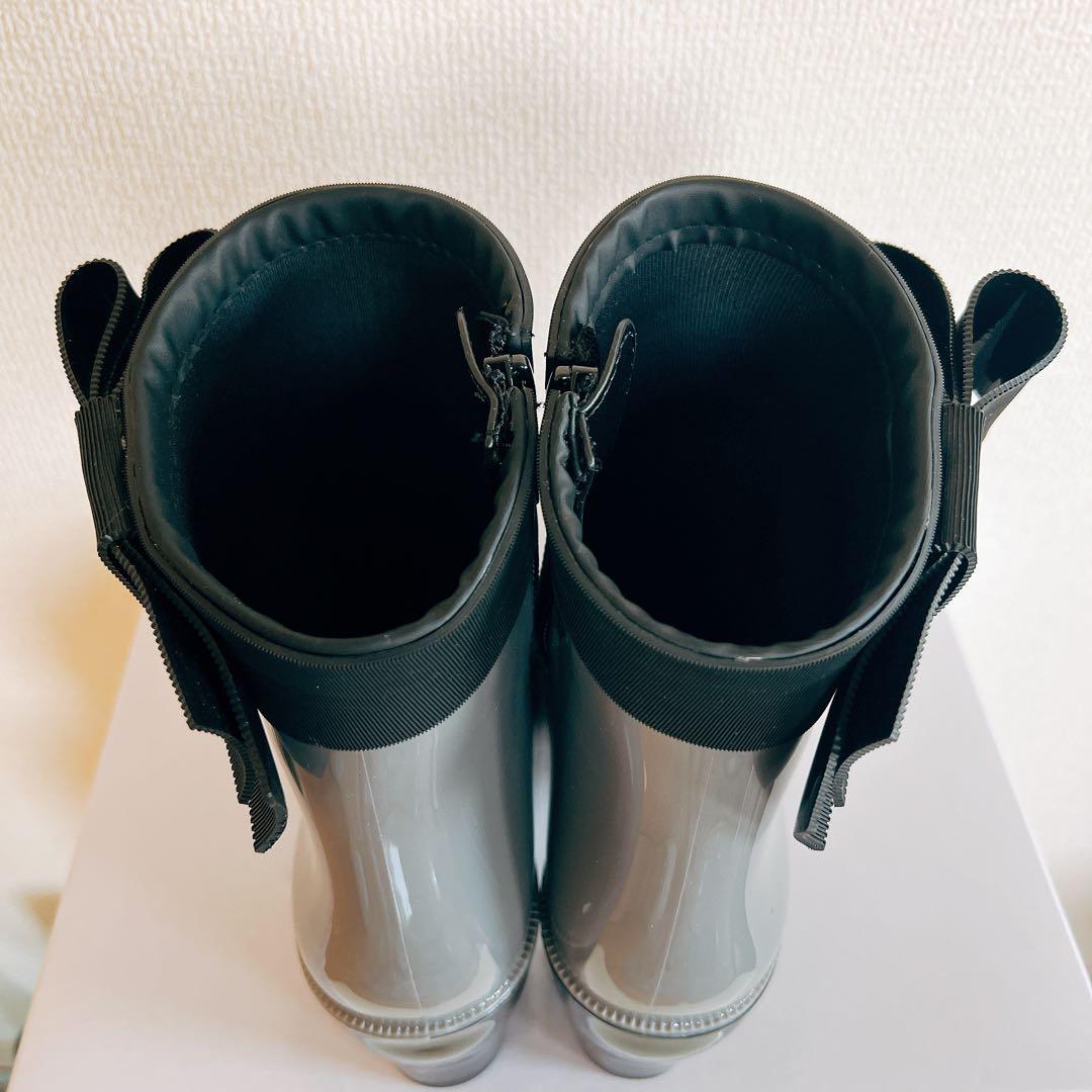 靴 TOCCA NUANCE RIBBON RAIN BOOTS