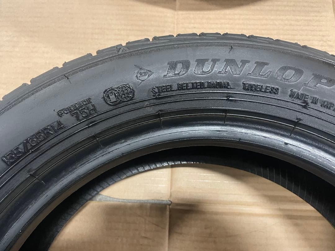 値下げ155/65R14 中古タイヤ4本