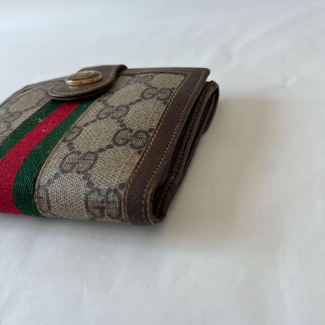 【ヴィンテージ】GUCCI 財布 GG柄 シェリーライン