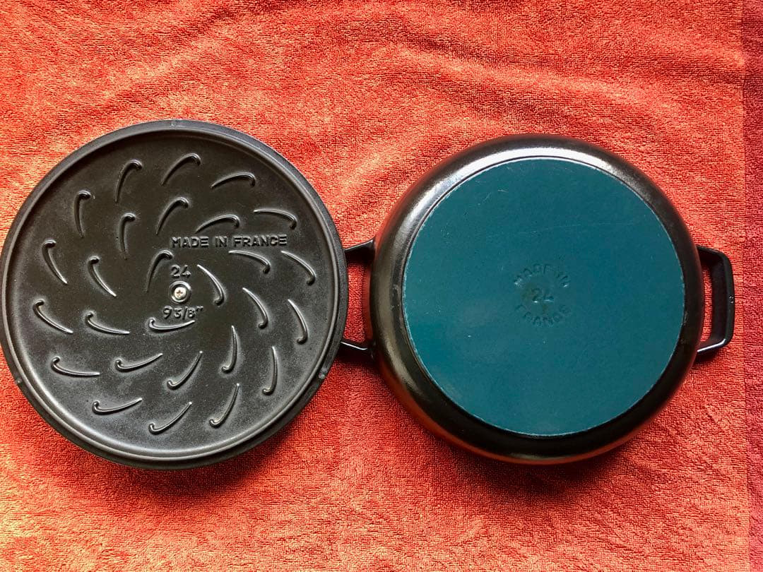 ストウブ STAUB ブレイザー ソテーパン ブラック 24cm