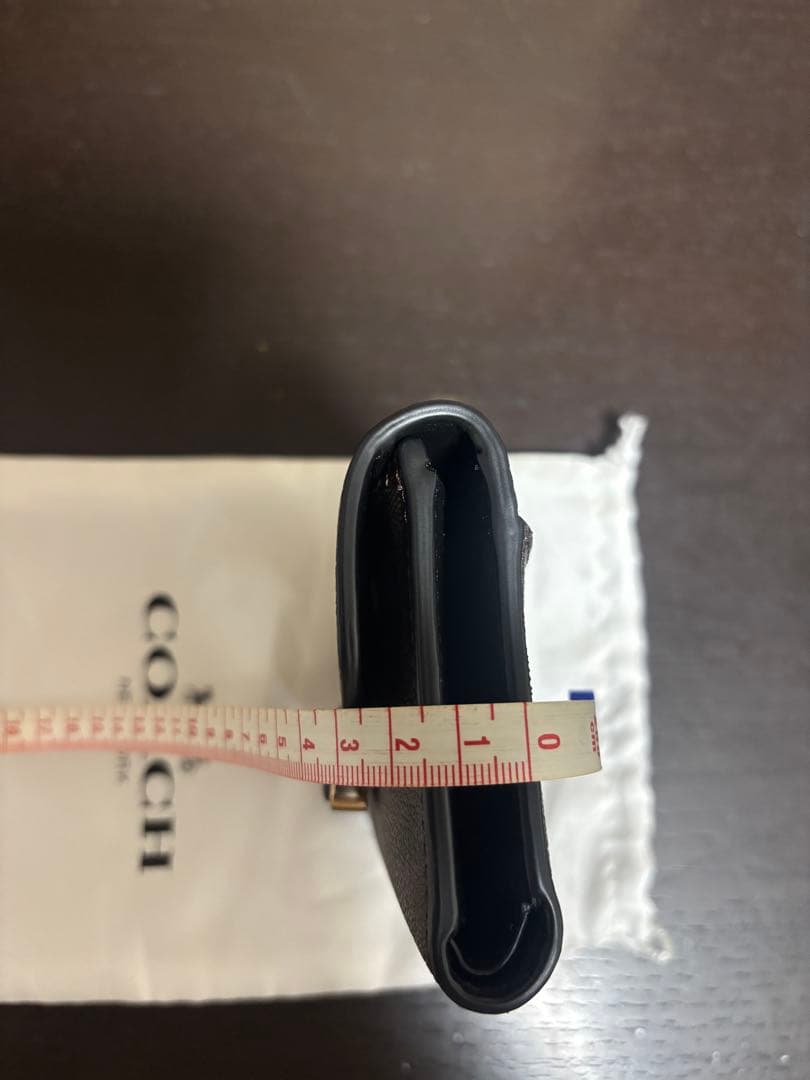 コーチCOACH 三つ折り財布 美品