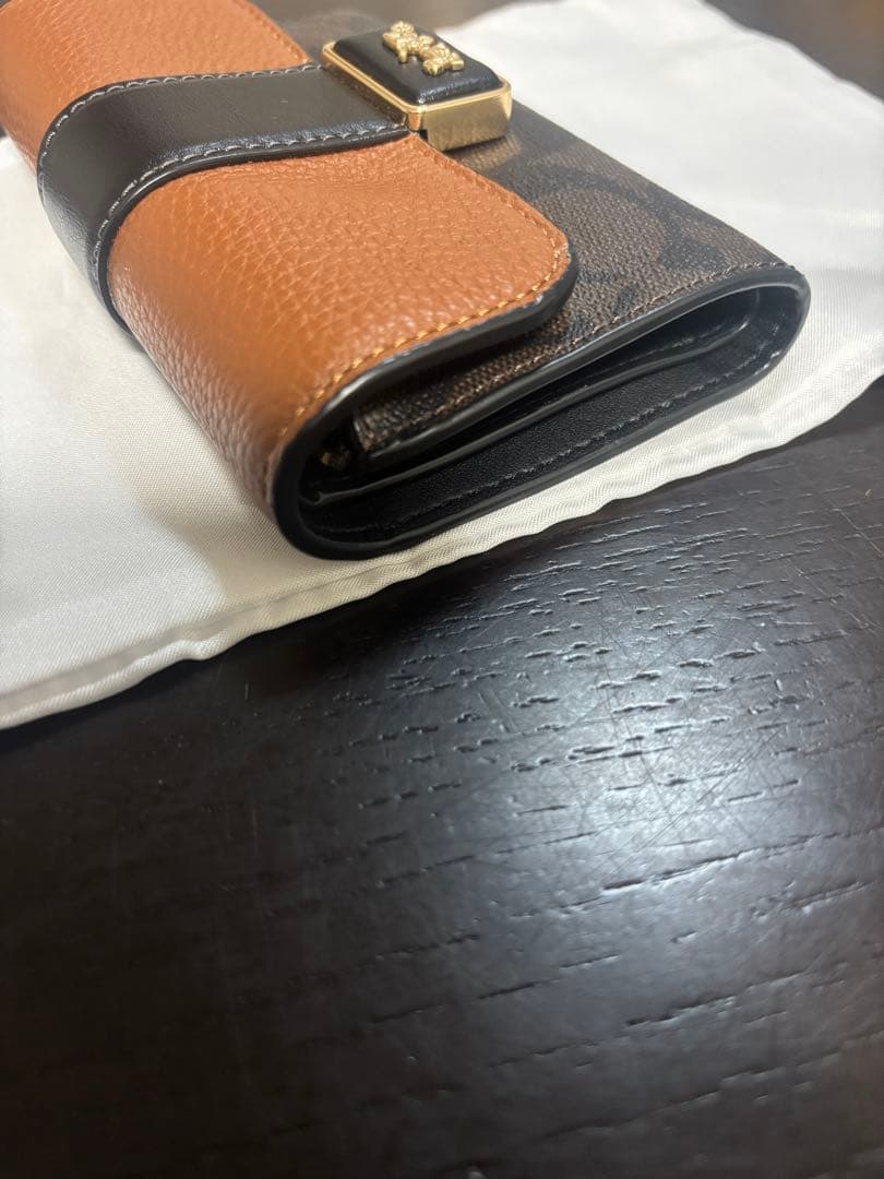 コーチCOACH 三つ折り財布 美品