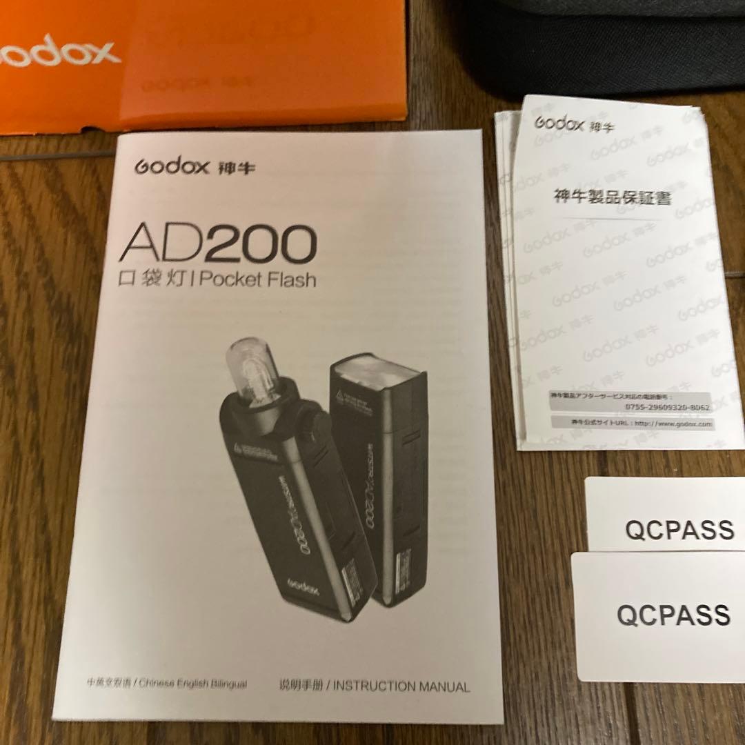 新品未使用　Godox FLASH AD200